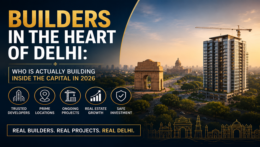Builders in the Heart of Delhi: Who Is Building Inside the Capital?