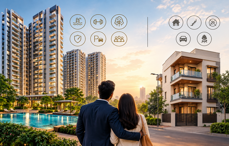 Luxury Buyers Prefer Large Apartments Over Builder Floors in West Delhi