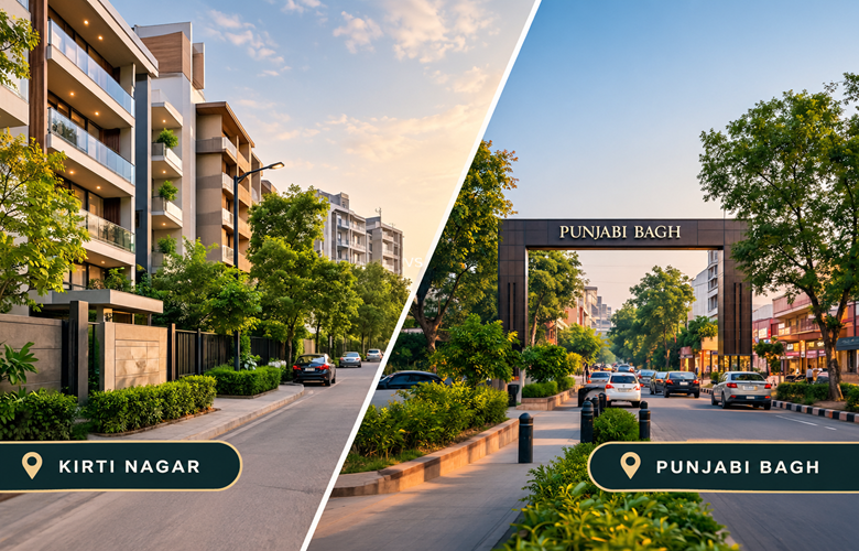 Kirti Nagar vs Punjabi Bagh | West Delhi Homes Compared 2026